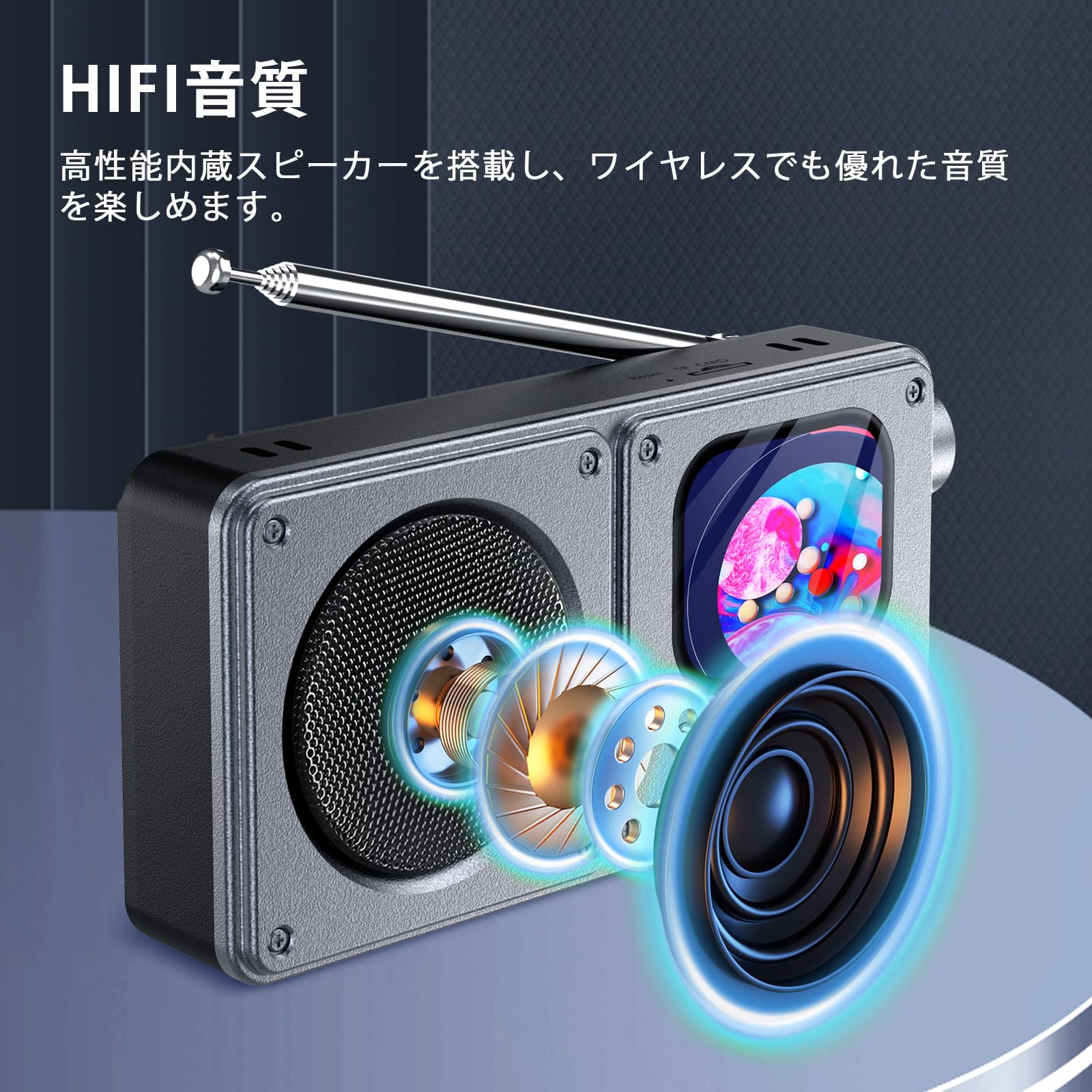 Amazon.co.jp: mp3プレーヤー 64GB 最大128GBまで拡張可能 Bluetooth5